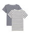 Set van 2 meisjes-T-shirts met korte mouwen variante 1
