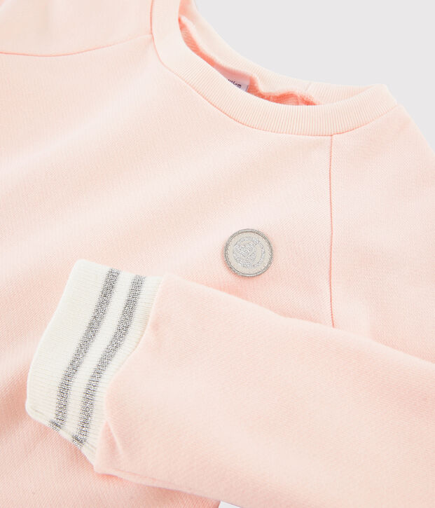 Robe enfant fille rose clair