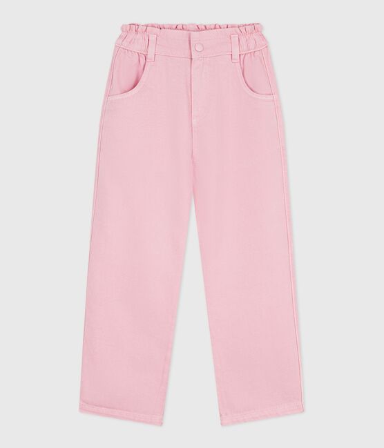 Pantalon enfant en coton rose MARQUISE