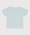 Tee-shirt manches courtes bébé en jersey flammé vert BULLE