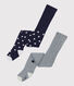 Lot de de collants enfant fille