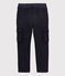 Regular jongensbroek van gabardine blauw SMOKING