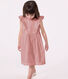 Robe sans manches enfant en coton uni