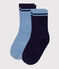 2 paires de chaussettes enfant en coton variante 1