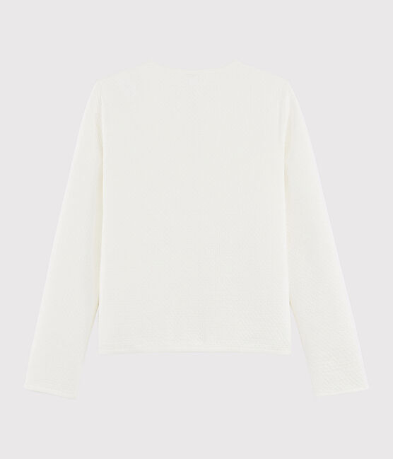 Veste cardigan Femme blanc MARSHMALLOW