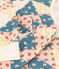 Damespyjama patchwork van katoen ecru/multicouleur