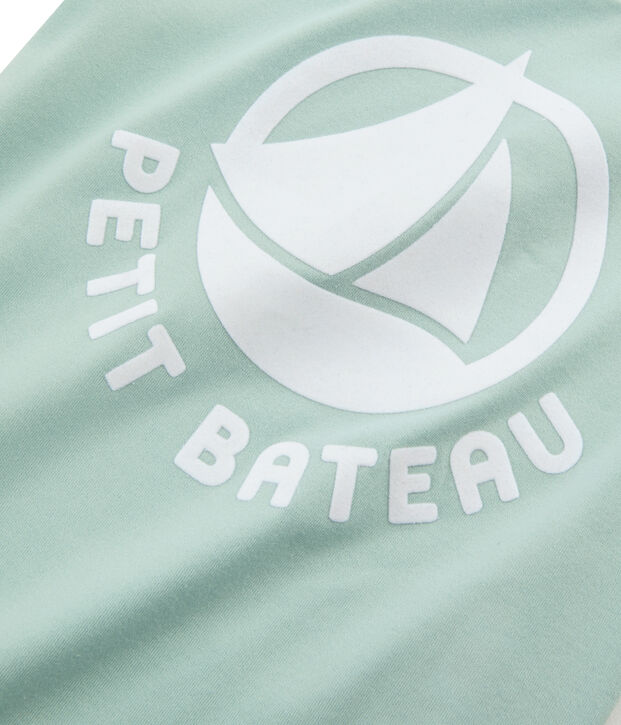 Tee-shirt logo enfant bleu