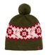 Bonnet à pompon fille