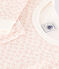 Pyjama ajusté en coton imprimé fleur enfant MARSHMALLOW/ PANTY