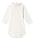 Babybody met rolkraag