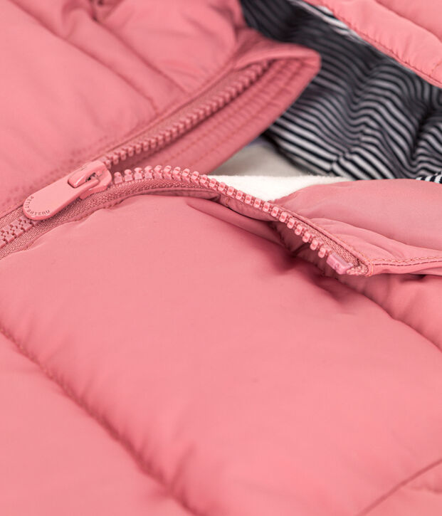 Donsjas voor jongens/meisjes roze