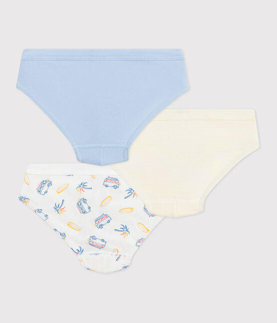 Lot de 3 slips enfant en coton imprimé vans variante 1