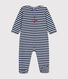 Pyjama  rayures en tubique bébé