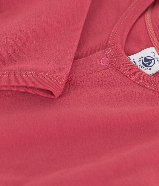 Katoenen babycardigan roze