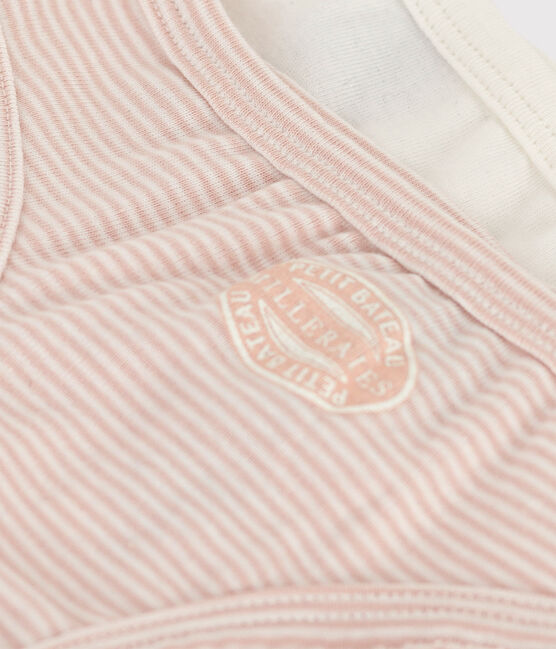 Lot de 2 culottes milleraies petite fille en coton variante 1