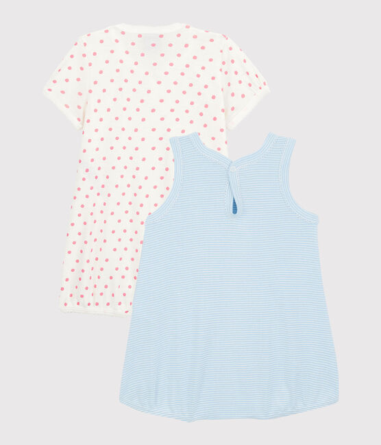 Lot de 2 combicourts en coton variante 1