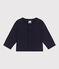Katoenen babycardigan blauw SMOKING
