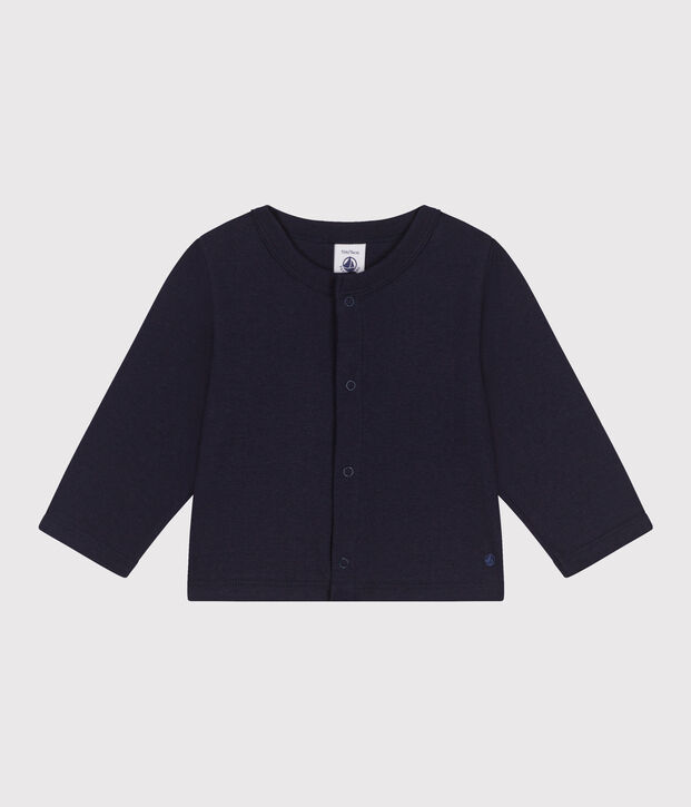 Cardigan en coton b&eacute;b&eacute; bleu