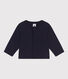 Katoenen babycardigan