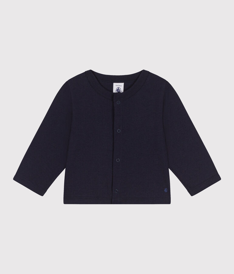 Katoenen babycardigan blauw SMOKING