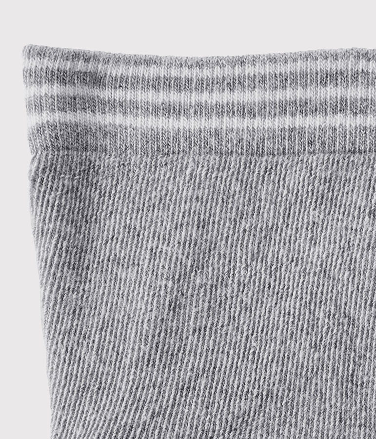Collants b&eacute;b&eacute; fille gris