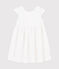 Robe de cérémonie enfant fille blanc MARSHMALLOW