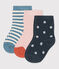 Lot de 3 paires de chaussettes bébé variante 2