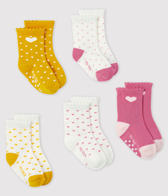 Lot de 5 paires de chaussettes bébé variante 2