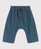 Ribfluwelen broek voor baby's blauw ROVER