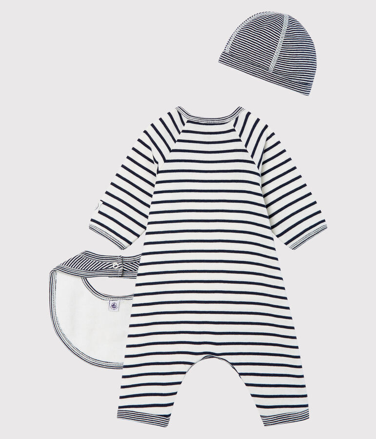 Geschenkdoos met 3 uniseks babystukken variante 3