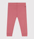 Legging bébé en coton uni