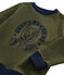 Sweatshirt enfant garçon vert MILITARY