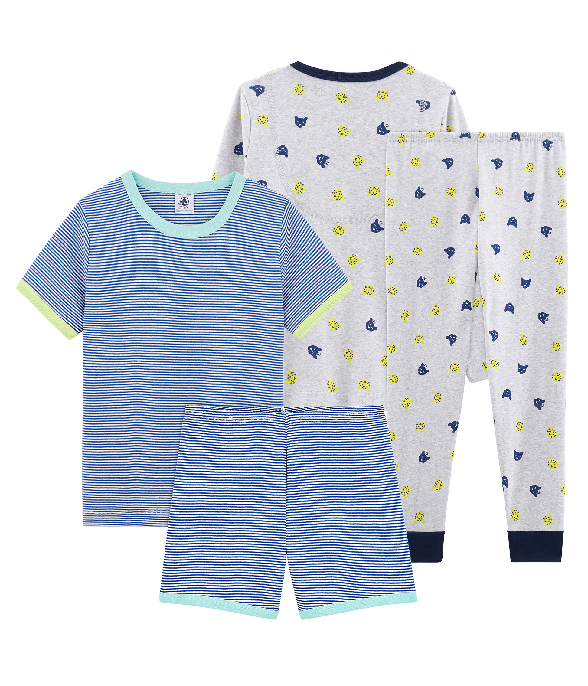 Lot de 2 Petit Bateau Pyjama B/éb/é gar/çon