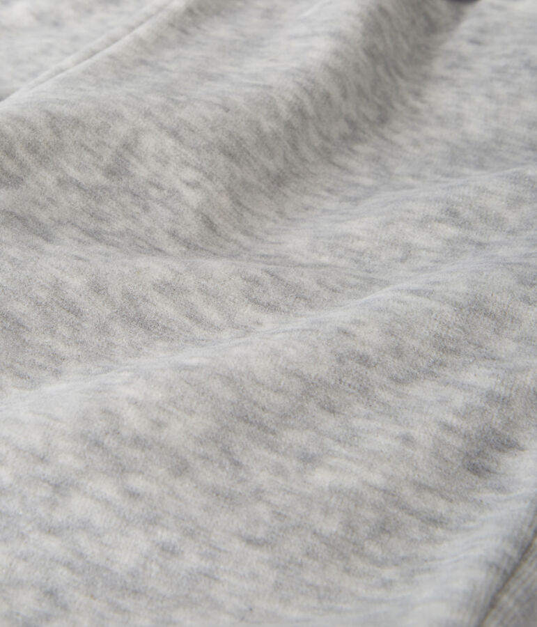 Pantalon gar&ccedil;on en molleton gris