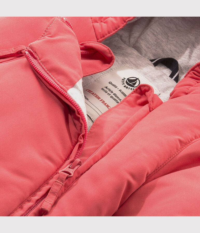 Microfiber jumpsuit voor baby meisje/jongen roze