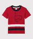 Tee-shirt manches courtes en coton enfant garçon