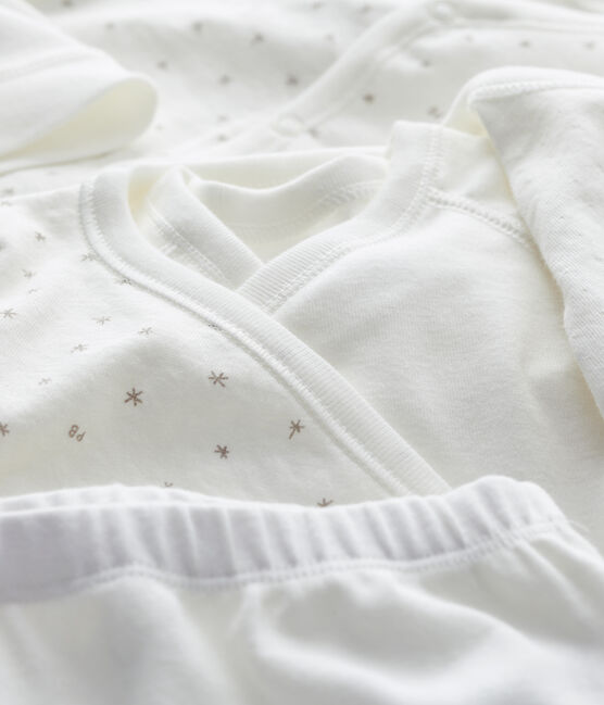 Kit des premiers jours de bébé en coton biologique variante 1