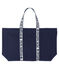Draagtas met logo blauw SMOKING