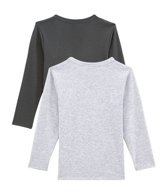 Set van 2 jongens T-shirts met lange mouwen variante 1
