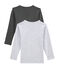 Set van 2 jongens T-shirts met lange mouwen variante 1