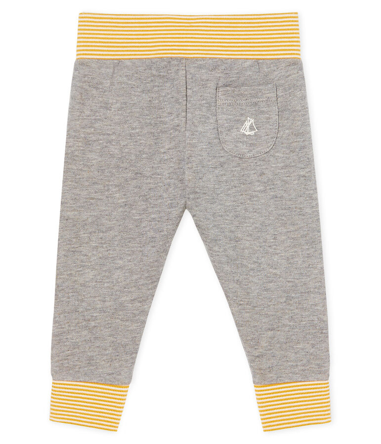 Pantalon b&eacute;b&eacute; en tubique gris SUBWAY CHINE CN