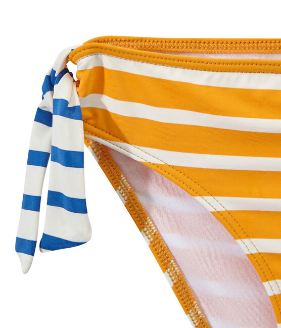 Maillot de bain fille 2 pièces orange FUSION/blanc MARSHMALLOW