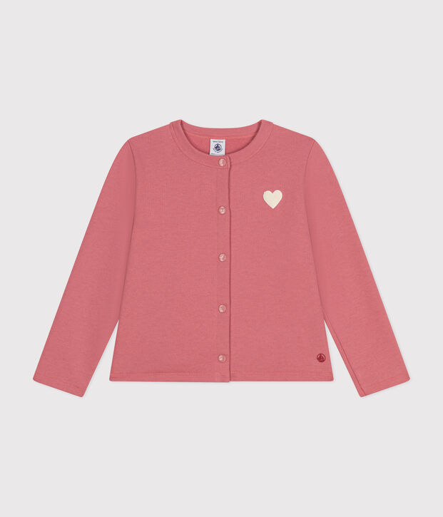 Fleece vestje voor meisjes roze