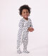 Pyjama bébé à rayures en coton bébé 