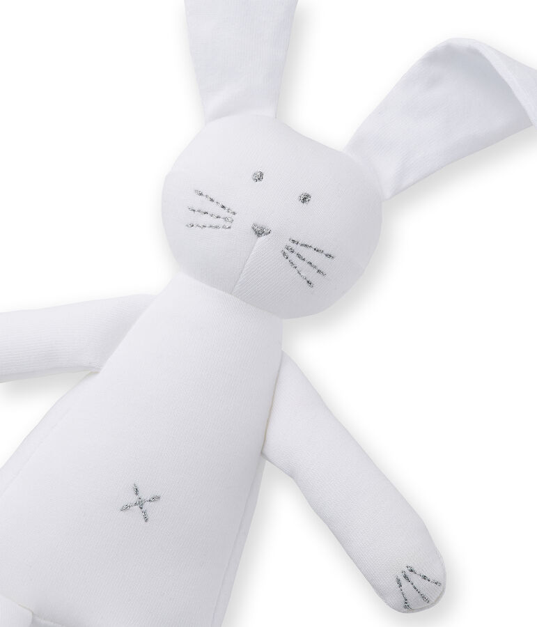 Doudou lapin blanc