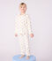 Fluwelen kinderpyjama met goudkleurige hartjesprint MILK/ DORE