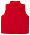 Mouwloze jas babyjongen rood TERKUIT CN