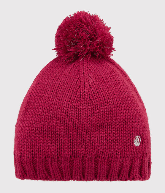 Meisjesmuts kinderen roze POPPY