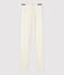 Jegging en coton élasthanne enfant fille beige MONTELIMAR CHINE