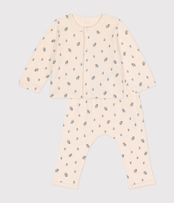 Tweedelig babysetje van tubic wit AVALANCHE/ MULTICO